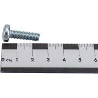 Винт КРЕП-КОМП полуцилиндрическая головка цинк DIN7985 6х 20 350шт вц620ф