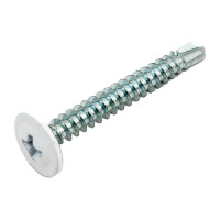 Саморез ПШC КРЕП-КОМП сверло 4,2х32 RAL9003 500шт пшс329003