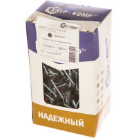 Саморез ПШО КРЕП-КОМП острый 4,2х32 RAL8017 500шт пшо328017