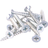 Саморез КРЕП-КОМП белый цинк POZY 4х30 1000шт бд430ф