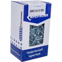 Саморез КРЕП-КОМП белый цинк POZY 4х45 500шт бд445ф