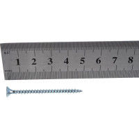 Саморез КРЕП-КОМП белый цинк POZY 4х50 500шт бд450ф