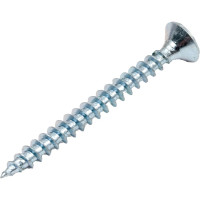 Саморез КРЕП-КОМП белый цинк POZY 4,5х45 500шт бд4545ф