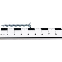 Саморез КРЕП-КОМП белый цинк POZY 4,5х45 500шт бд4545ф