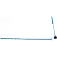 Саморез КРЕП-КОМП белый цинк POZY 6х180 50шт бд6180ф