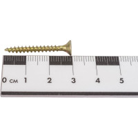 Саморез КРЕП-КОМП желтый цинк POZY 3,5х30 1000шт жд3530ф