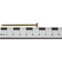 Саморез КРЕП-КОМП желтый цинк POZY 4х60 300шт жд460ф