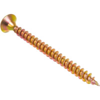 Саморез КРЕП-КОМП желтый цинк POZY 4,5х50 400шт жд4550ф