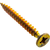 Саморез КРЕП-КОМП желтый цинк POZY 5х45 400шт жд545ф