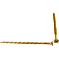 Саморез КРЕП-КОМП желтый цинк POZY 5х90 100шт жд590ф