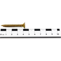 Саморез КРЕП-КОМП желтый цинк POZY 6х45 250шт жд645ф