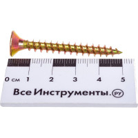 Саморез КРЕП-КОМП желтый цинк POZY 6х50 200шт жд650ф