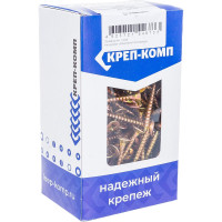 Саморез КРЕП-КОМП желтый цинк POZY 6х50 200шт жд650ф