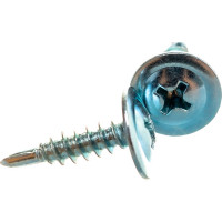 Саморез с прессшайбой КРЕП-КОМП сверло 4,2х16 1000шт пшс16ф