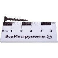 Саморез по дереву КРЕП-КОМП черный 3,5х25 1000шт чд25ф