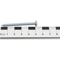 Шуруп с полукруглой головкой КРЕП-КОМП DIN7981 4,8х50 200шт шп4850ф