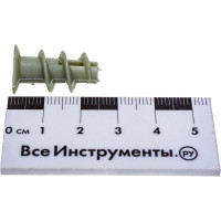 Дюбель Дрива КРЕП-КОМП пластиковая, без сверла 14х23 100шт дп1423