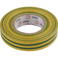 ПВХ-изолента ЭРА 15ммх10м желто-зеленая C0036559