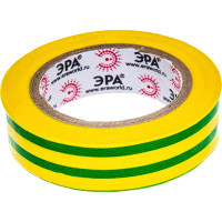 ПВХ-изолента ЭРА 15ммх10м желто-зеленая C0036559