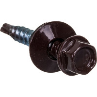 Кровельный саморез Kenner 4,8х35 RAL8017 тёмно-коричневый 250шт ск358017ф