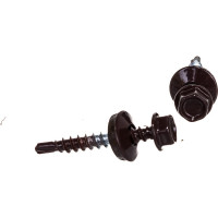 Кровельный саморез Kenner 4,8х35 RAL8017 тёмно-коричневый 250шт ск358017ф