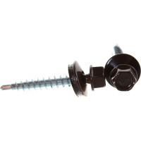 Кровельный саморез Kenner 4,8х35 RAL8017 тёмно-коричневый 250шт ск358017ф