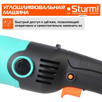 Углошлифовальная машина Sturm 1100Вт AG90112