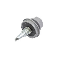 Кровельный саморез Kenner 4,8х19 RAL7004 серый 300шт ск48197004ф