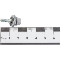 Кровельный саморез Kenner 4,8х19 RAL7004 серый 300шт ск48197004ф