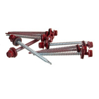 Кровельный саморез Kenner 4,8х70 RAL3011 красно-коричневый 100шт ск703011ф