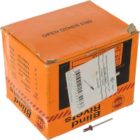 Крашенная заклепка алюм/сталь Kenner 3,2х8 RAL3009 1000шт зк3283009