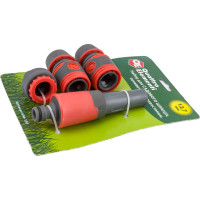 Набор поливочный (12.7 мм) 4 предмета QUATTRO ELEMENTI 646-195