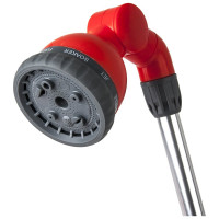 Пистолет поливочный на длинной ручке 9-ти режимный QUATTRO ELEMENTI 241-345