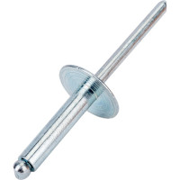 Вытяжная заклепка с увеличенным полем Kenner сталь/сталь 16мм 4,8х21 200шт зф4821