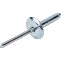 Вытяжная заклепка с увеличенным полем Kenner сталь/сталь 16мм 4,8х21 200шт зф4821