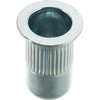 Заклепка с внутренней резьбой Kenner потайной бортик Белый цинк м6х1,0х16 500шт зрп6