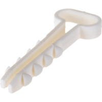 Дюбель-хомут Росдюбель прям., белый, 14x6, 100 шт. 15-0457