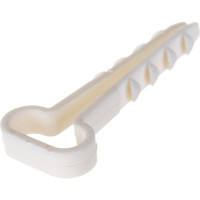 Дюбель-хомут Росдюбель прям., белый, 14x6, 100 шт. 15-0457