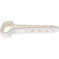 Дюбель-хомут Росдюбель прям., белый, 14x6, 100 шт. 15-0457