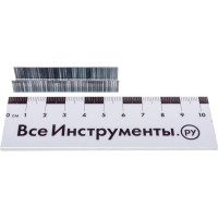 Cкоба каленая (1000 шт; 10x1.2 мм; Тип 140) для мебельного степлера Stelgrit 655008