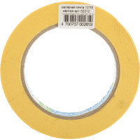 Малярная лента Folsen желтая 80oC 12мм x 50м 02212