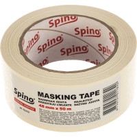 Малярная лента SPINO белая 60oC 48мм x 50м 62450