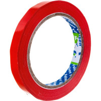 Упаковочная лента Folsen PVC 12мм x 66м красная 54мк 0777120