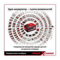 Аккумуляторная угловая шлифмашина Einhell PXC TE-AG 18/115 Li-Solo 4431110