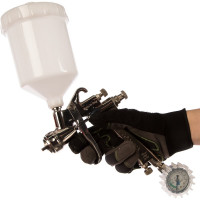 Краскораспылитель  WALMEC SLIM S HVLP 0,68 л, верхняя подача, сопло 1,5 для грунтов и красок, 1006015