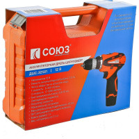 Аккумуляторная дрель-шуруповерт СОЮЗ ДШС-3212Л