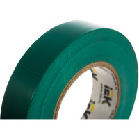 Изолента ПВХ 15мм, 20м, зеленая IEK ИЭК UIZ-13-10-K06