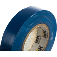 Изолента ПВХ 15мм, 20м, синяя IEK ИЭК UIZ-13-10-K07