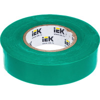 Изолента ПВХ 19мм, 20м, зеленая IEK ИЭК UIZ-20-10-K06