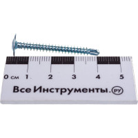 Саморез 4,2*41 прессшайба Tech-Krep цинк сверло 0,5кг (161 шт.) 125410